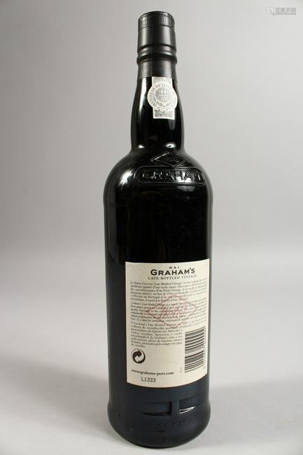 graham"s late bottled vintage port, 1996.