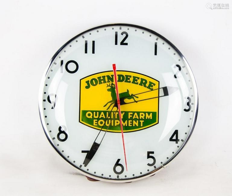 johndeere手表,johndeere john deere dealer lighted telechron api wall clock