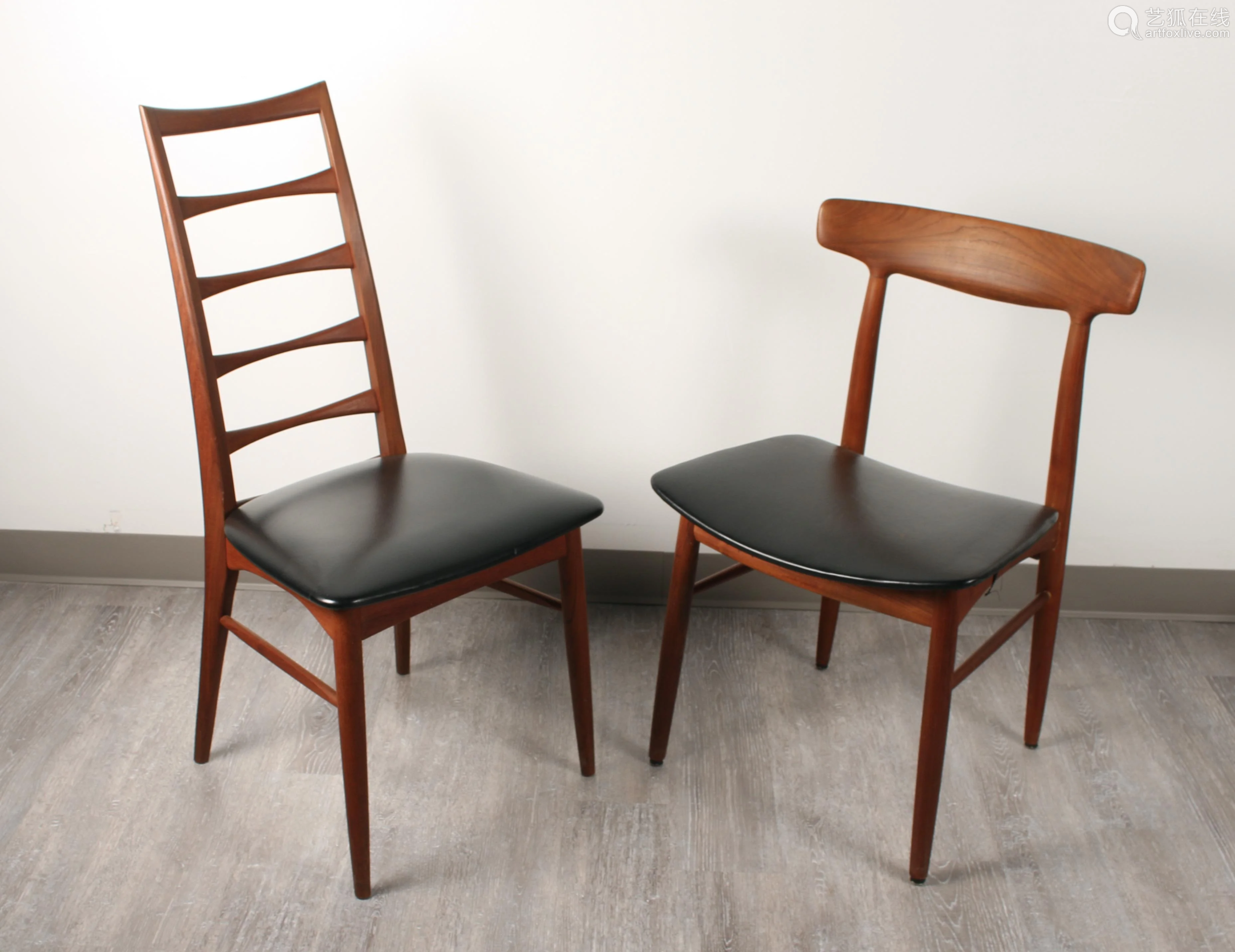 <strong>two</strong>midcenturymodernchairs