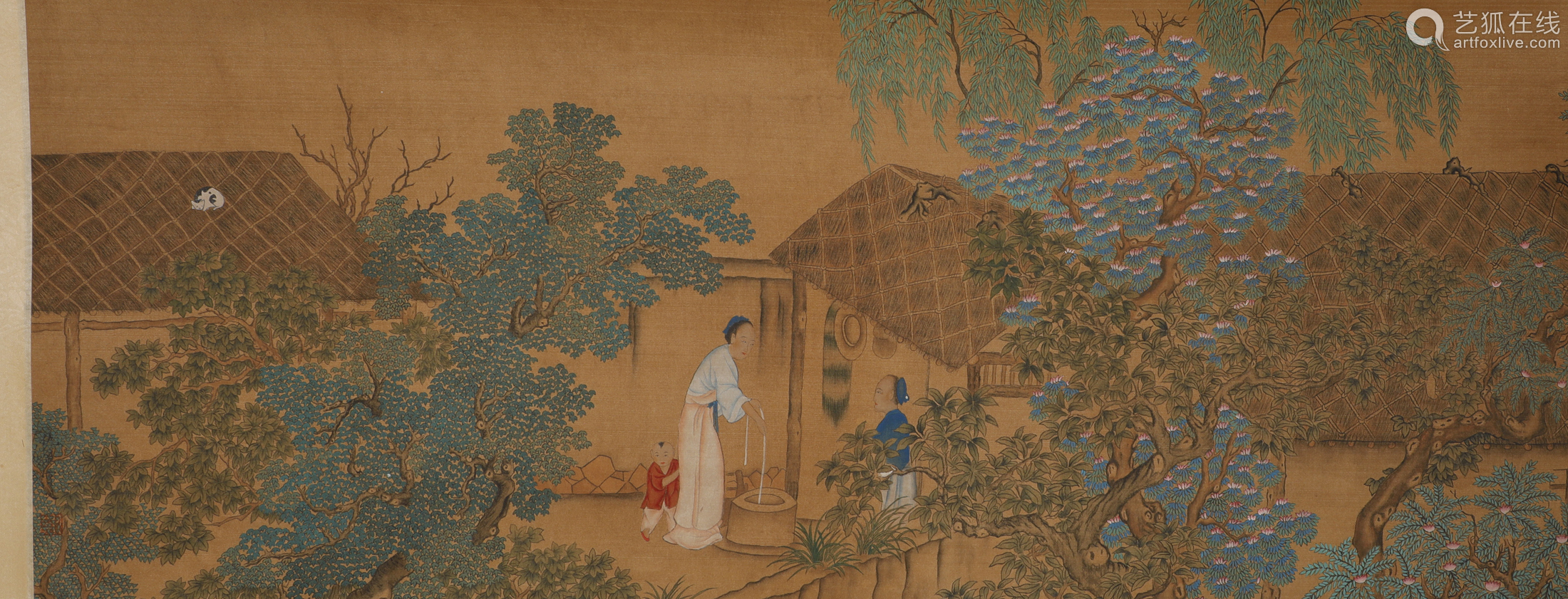 qiu ying - figure painting