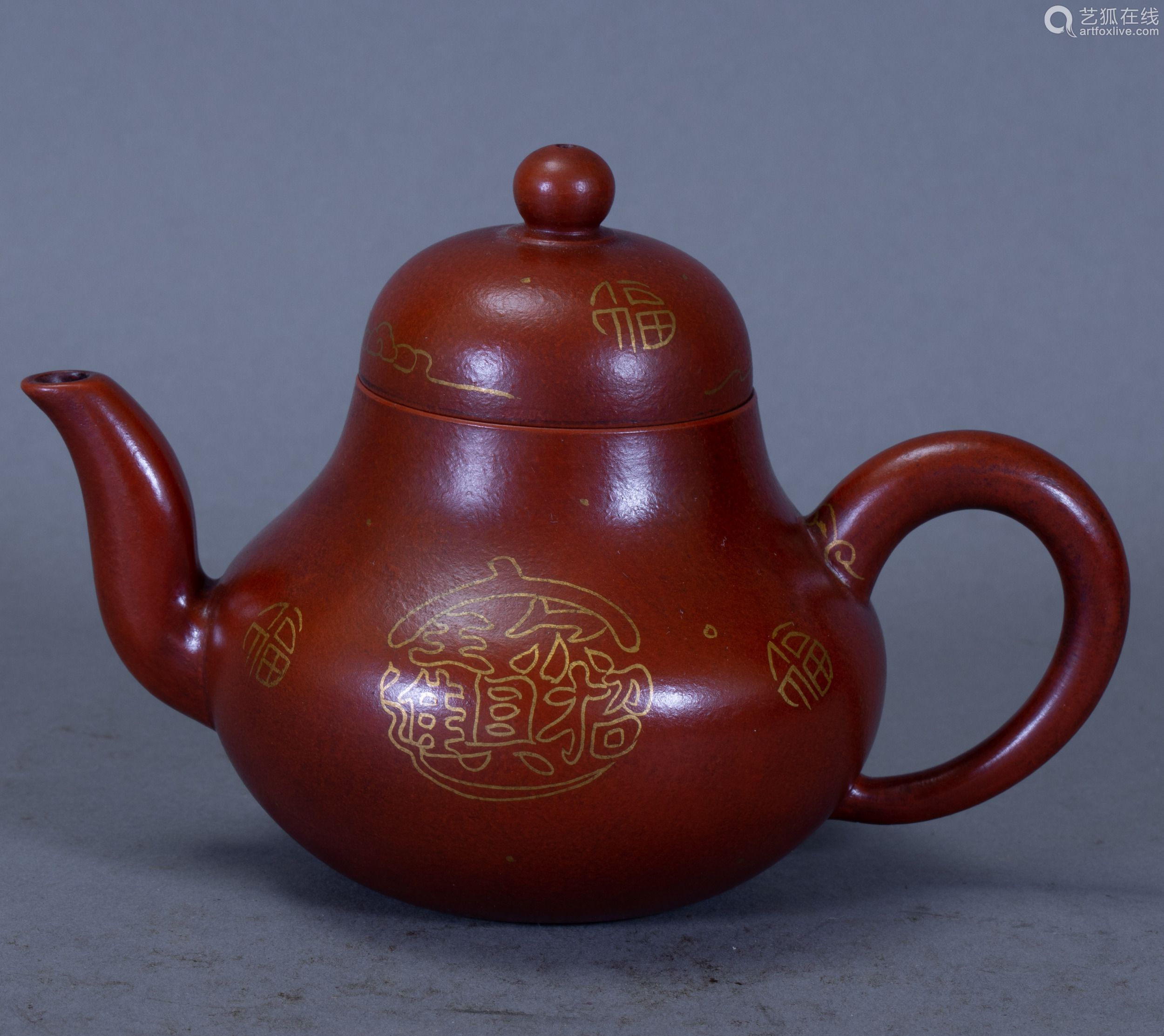 ancient chinese clay teapot中国古代紫砂壶