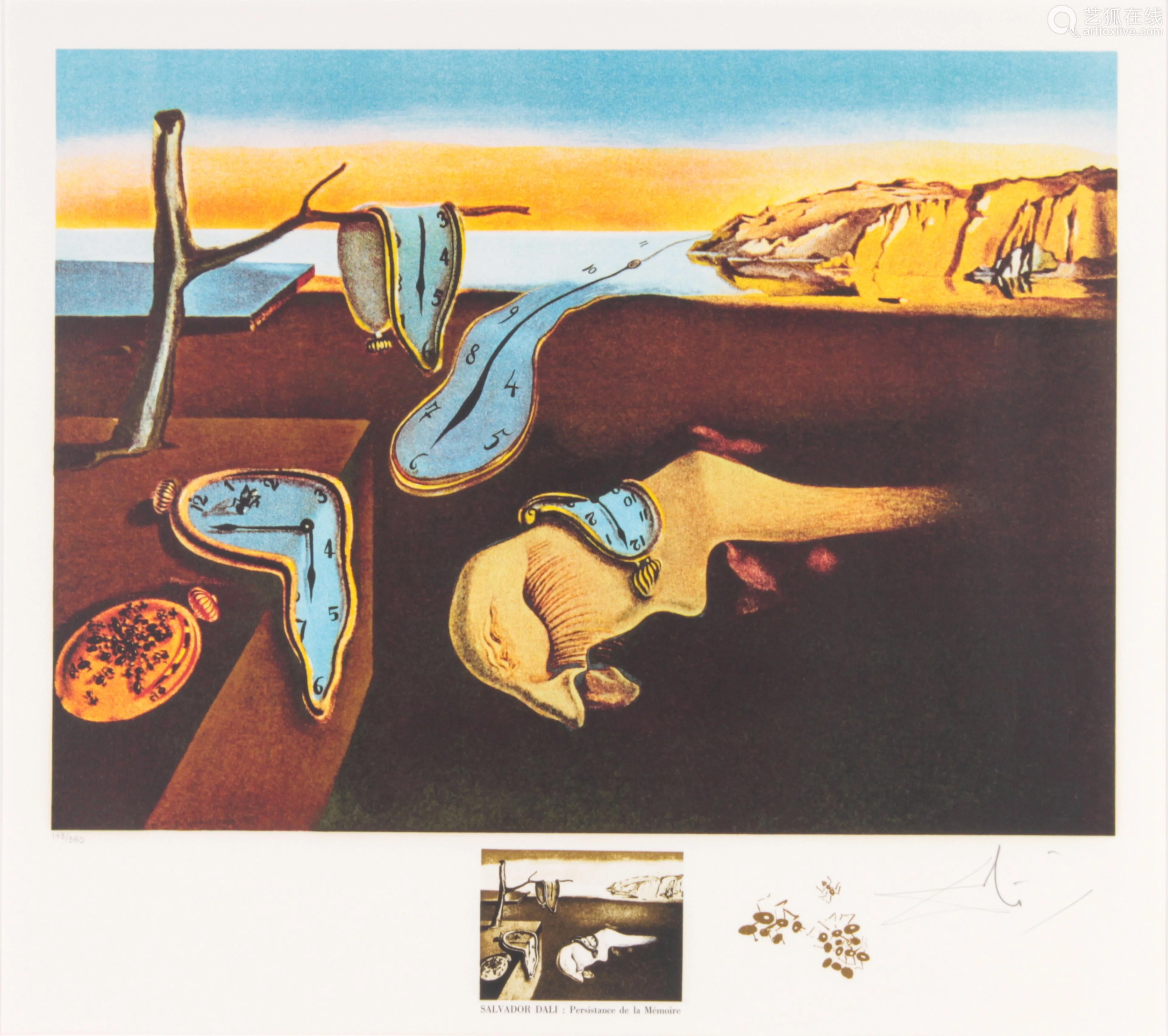 print, salvador dali