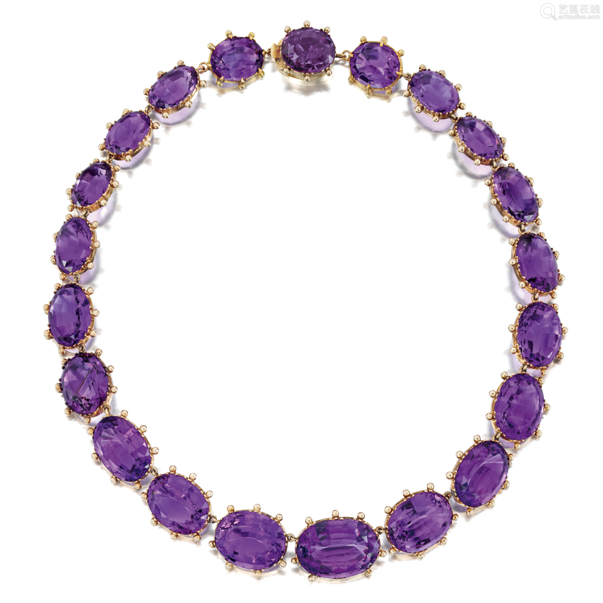 amethyst necklace 紫水晶项链