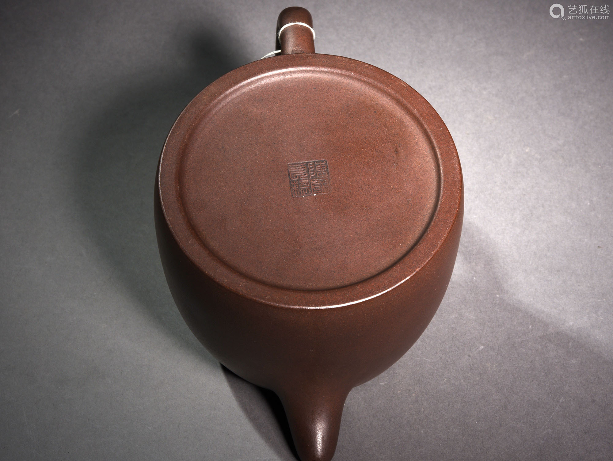 "陈国良"紫砂壶 a chinese purple sand pot, chen guoliang mark