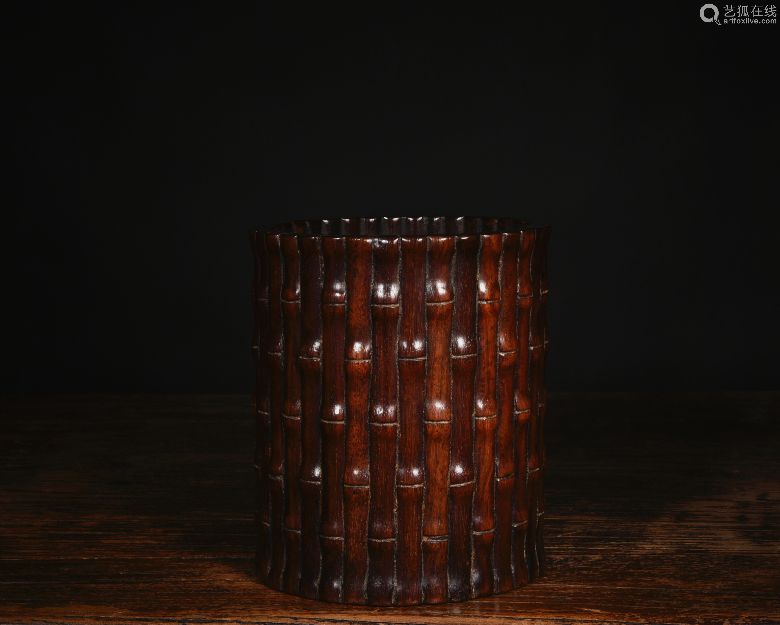 bamboo joint,bambooplant 紫檀竹纹笔筒 a chinese bamboo joint pattern red sandalwood brush