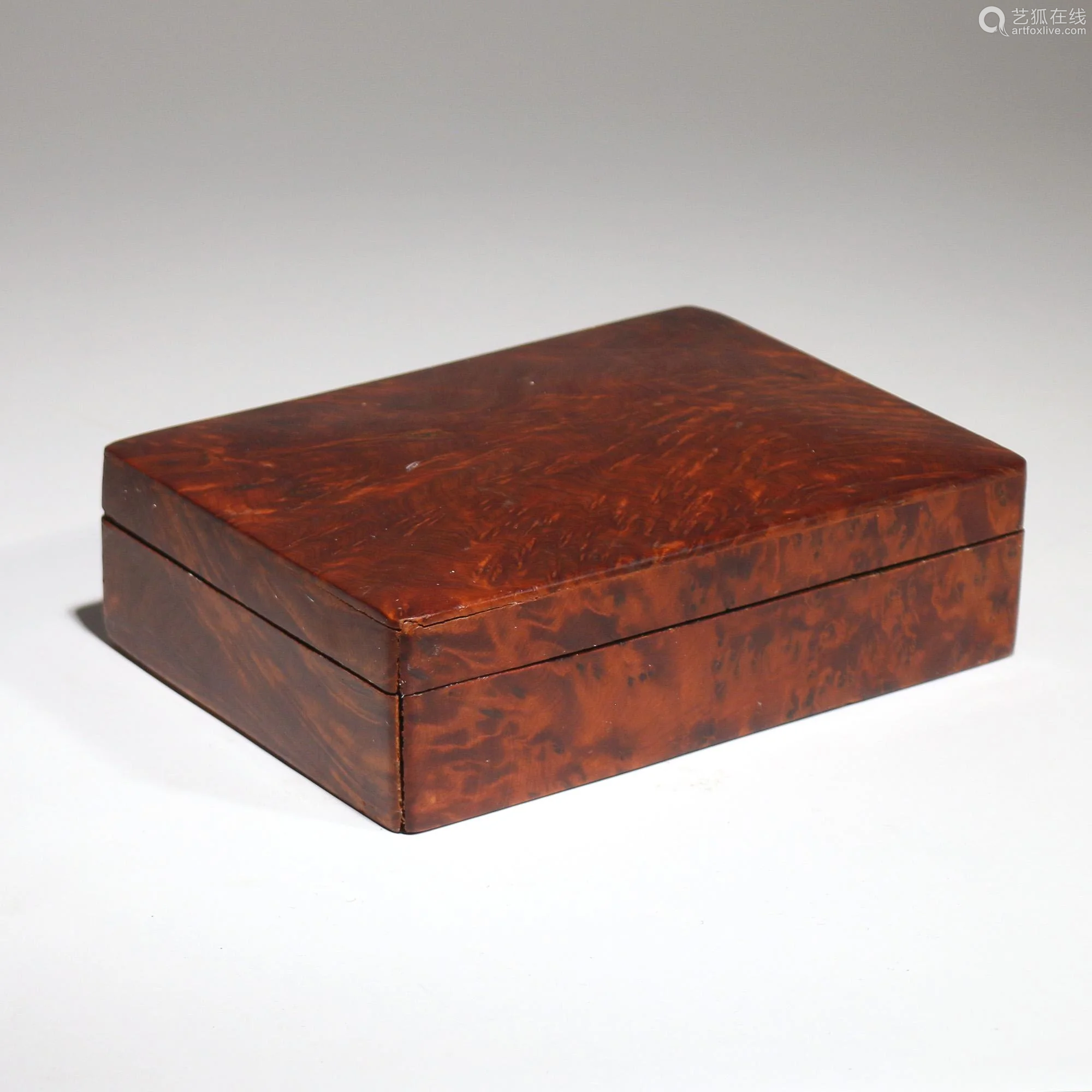 burl wood box