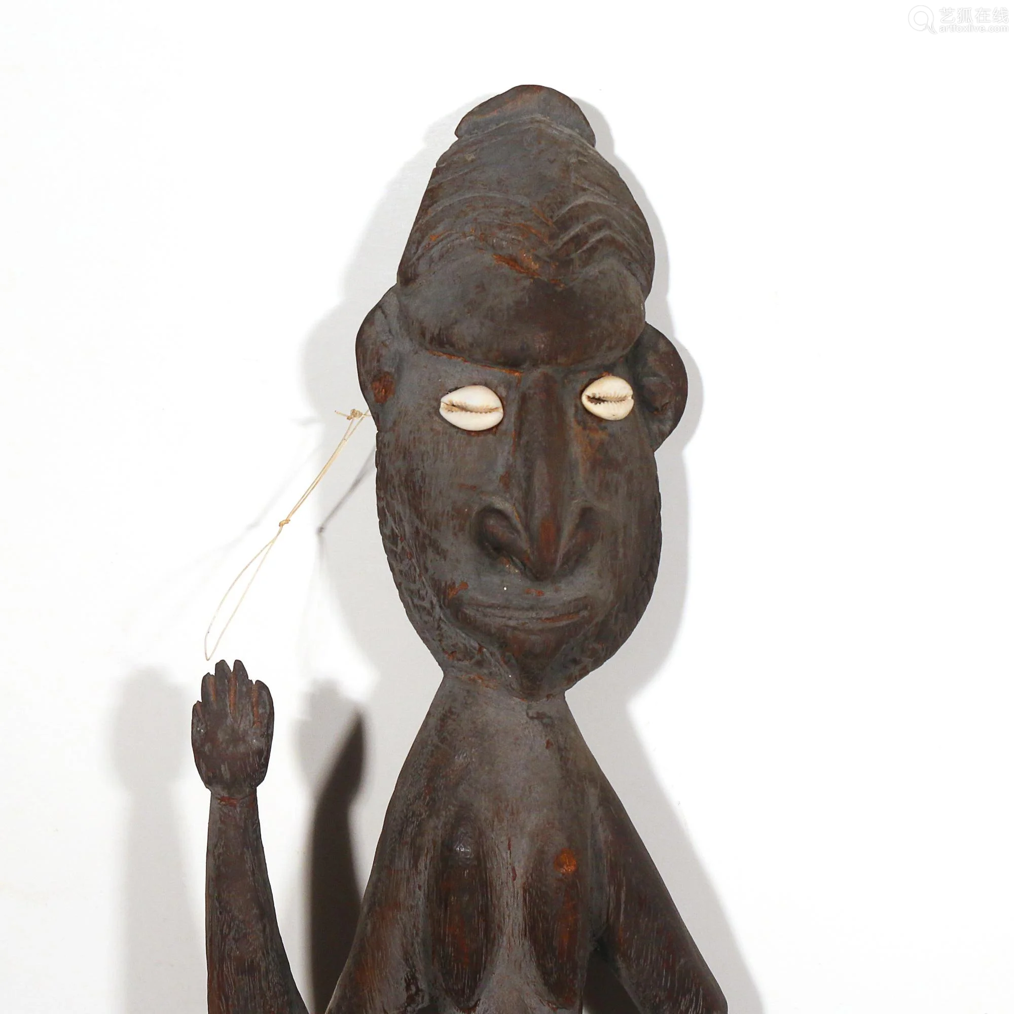 (2pc) sepik river carvings