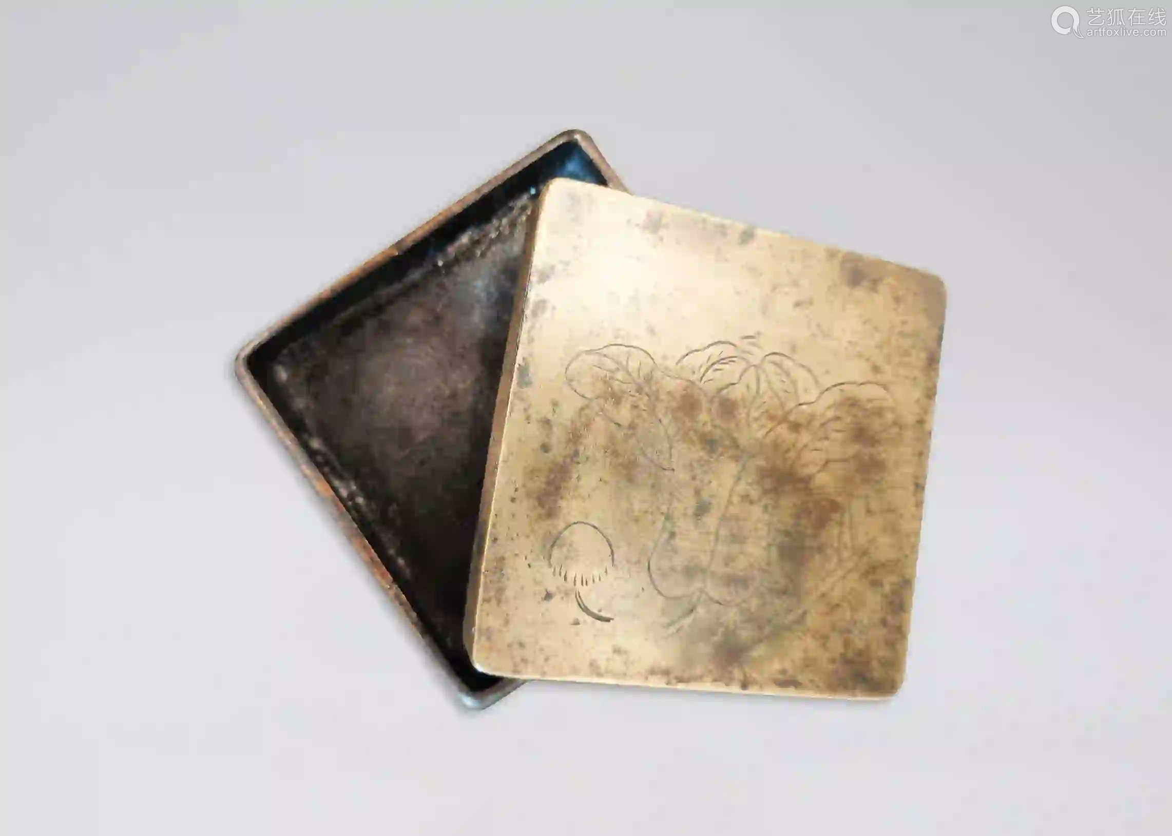 18th-19th century little copper box