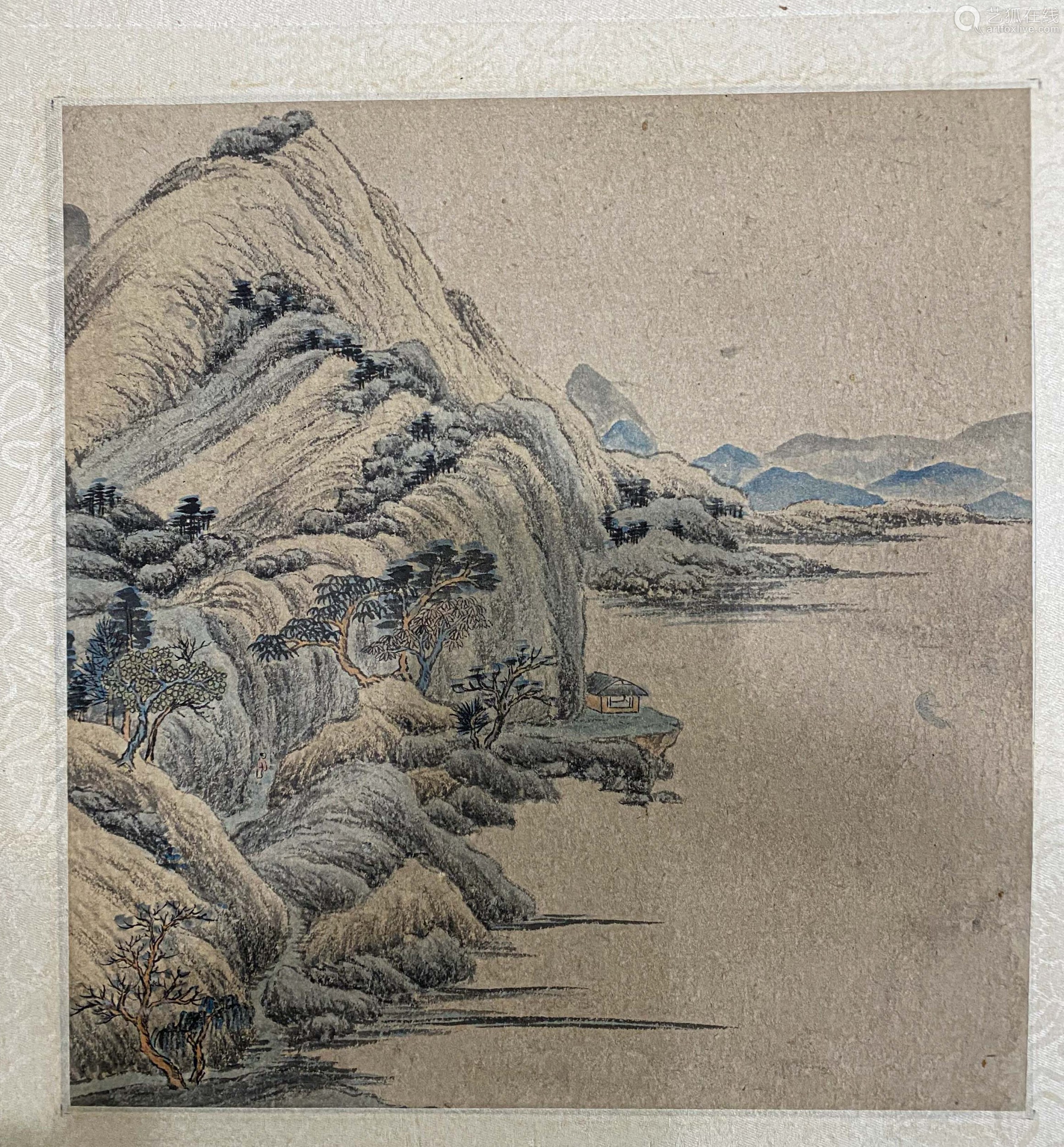 清王翚山水册页