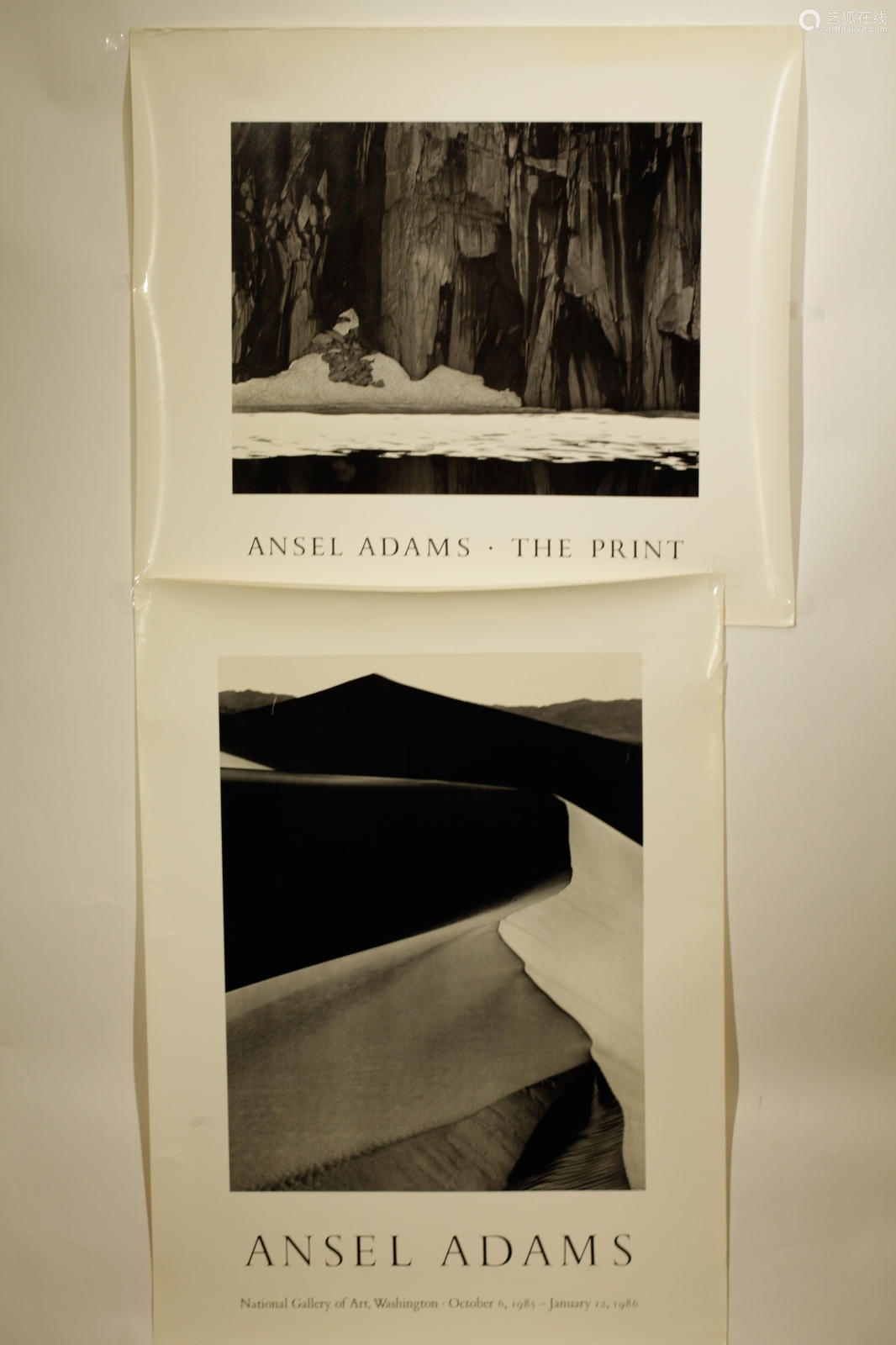 two 1983 ansel adams lithograph