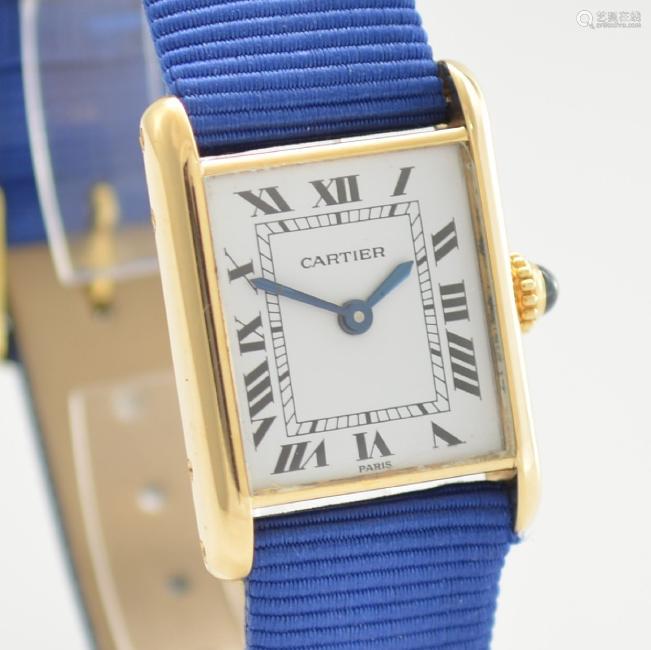 carlier paris,carlierfrance cartier paris 18k yellow gold ladies wristwatch