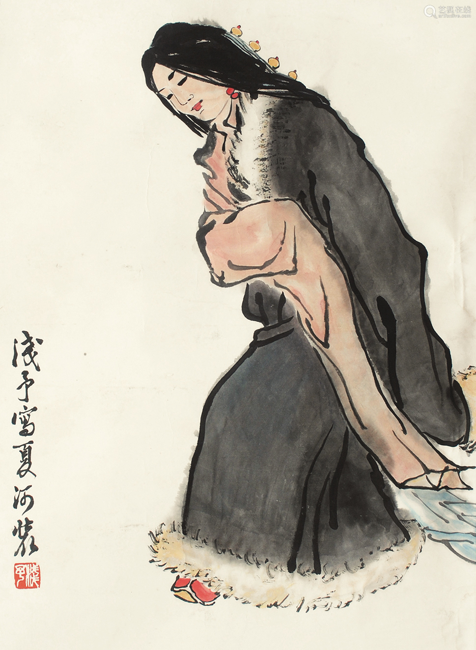 美人画中来——叶浅予舞蹈人物画100幅