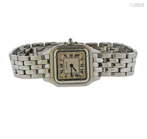 Cartier Panthere Stainless Steel Lady's Watch