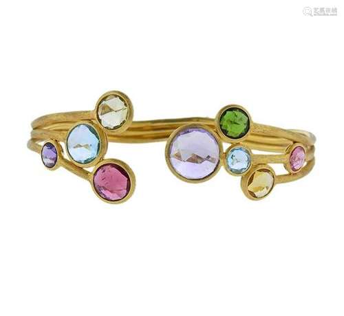 Marco Bicego Jaipur 18k Gold Gemstone Bracelet