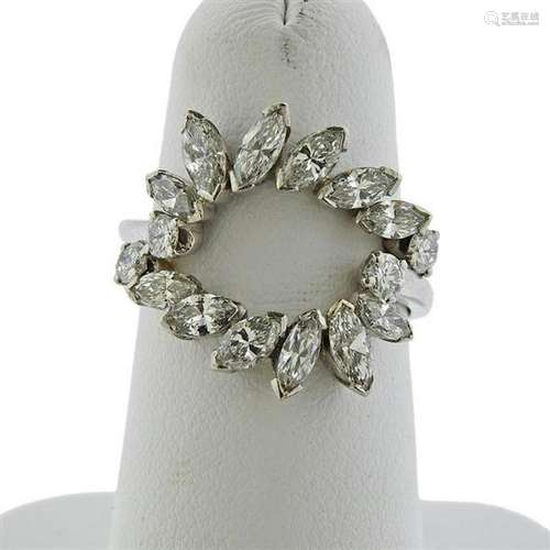 Platinum Diamond Ring Guard Enhancer Set