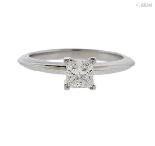 Tiffany & Co Platinum 0.55ct Diamond Engagement