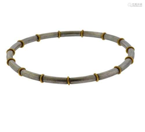 Gurhan Midnight 24K Gold Sterling Silver Bracelet