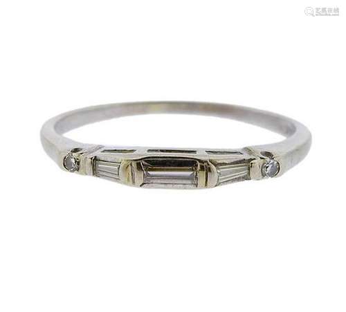 14k Gold Diamond Wedding Ring