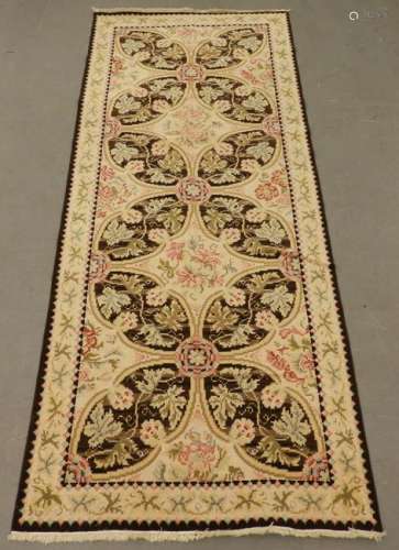 Contemporary Bessarabian Wool Carpet Runner