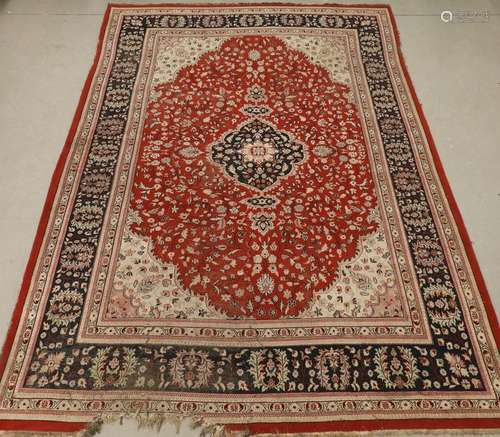 Persian Oriental Wool Room Size Carpet Rug