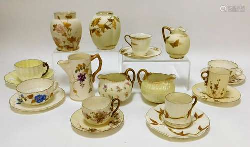 19PC American Belleek Porcelain Article Group