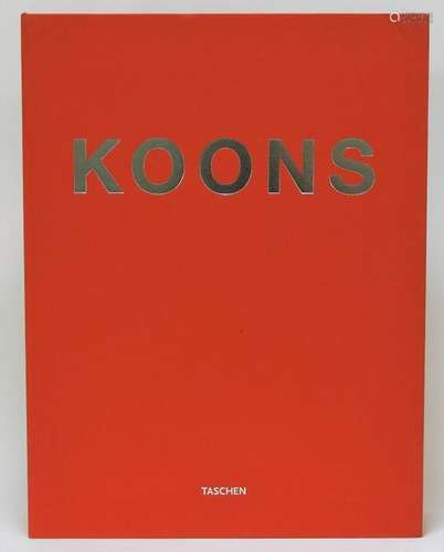 Jeff Koons Taschen Pop Art Limited Sample Book