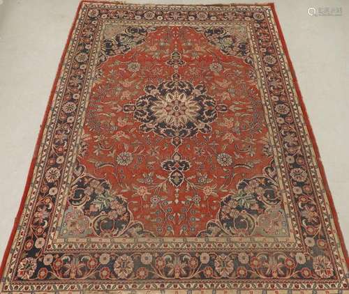 Persian Oriental Wool Room Size Carpet Rug