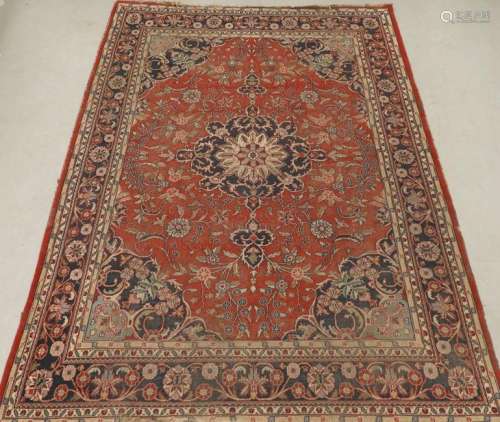 Persian Oriental Wool Room Size Carpet Rug