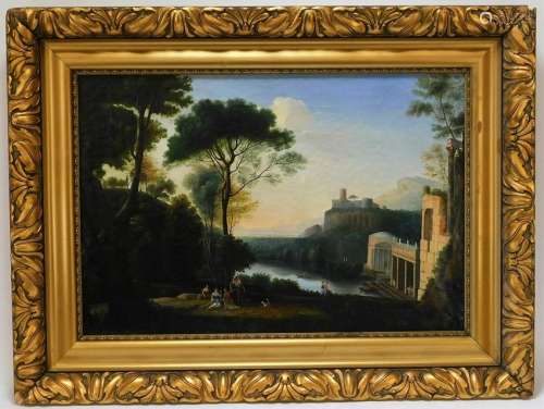Italian Classical Illuminated Landscape Painting