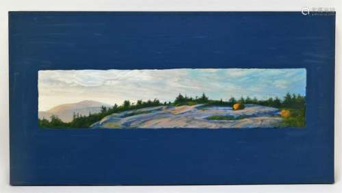 Conley Harris Twilight Mountain Landsacpe Painting