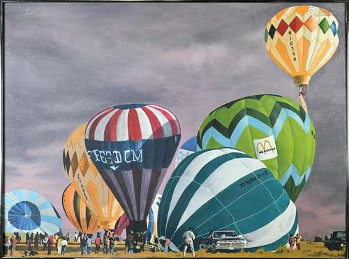 Painting, Hot Air Balloons