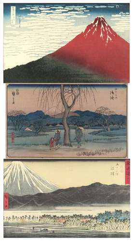 Japanese Woodblock Prints: Hiroshige, Hokusai