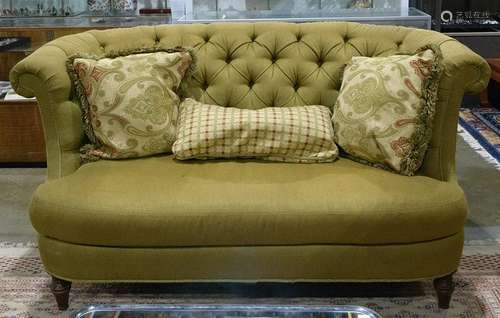 Contemporary Chesterfield style sofa