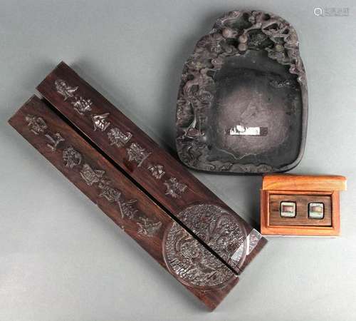 Group of Chinese Scholar's Items