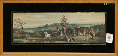 Prints, Hunting Scenes and Traveling Townsfolk