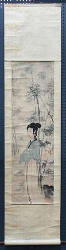 Chinese Scroll, Fu Sanshi, Beauty