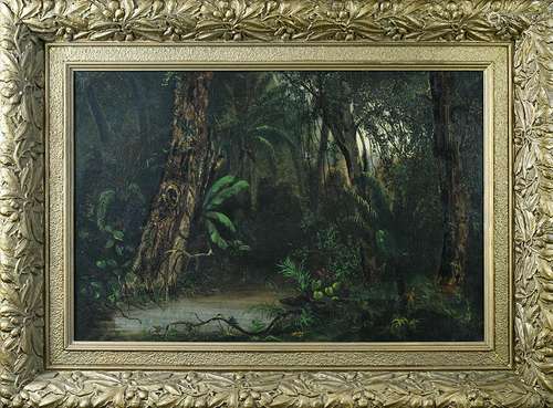 Painting, Tropical Forest