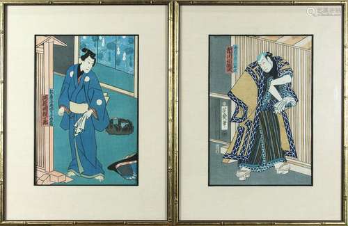 Japanese Woodblock Prints, Yoshiiku, Toyokuni