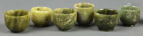 Chinese Small Hardstone Cups