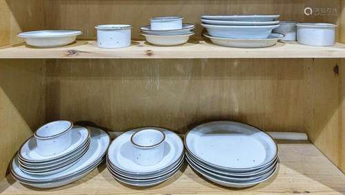 (lot of 28) Dansk stoneware table service