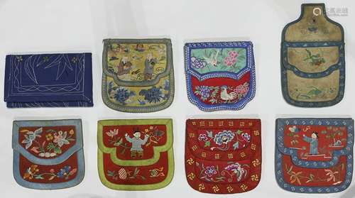 Chinese Embroidered Wallets