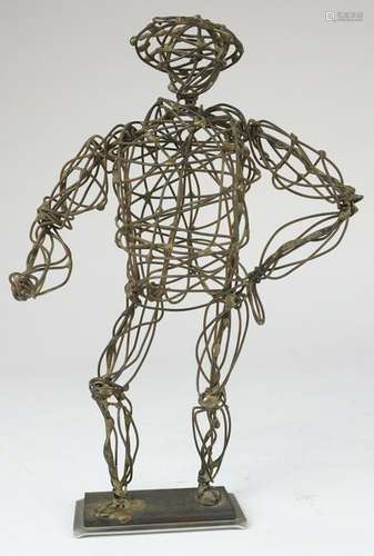 Wire Sculpture, Standing figure