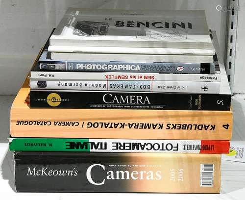 One shelf of camera books