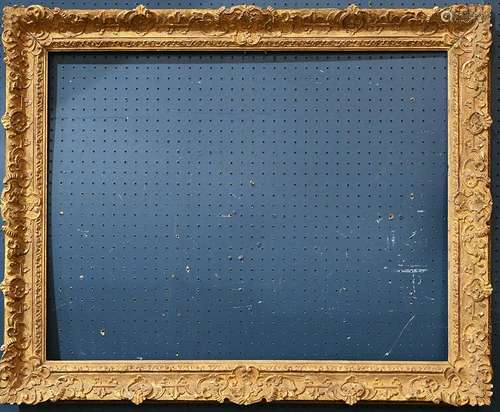 Louis XVI style gilt decorated frame