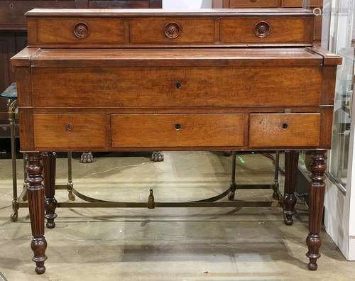 Regency mahogany desk circa 1810