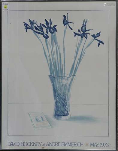 Poster, David Hockney at Andre Emmerich