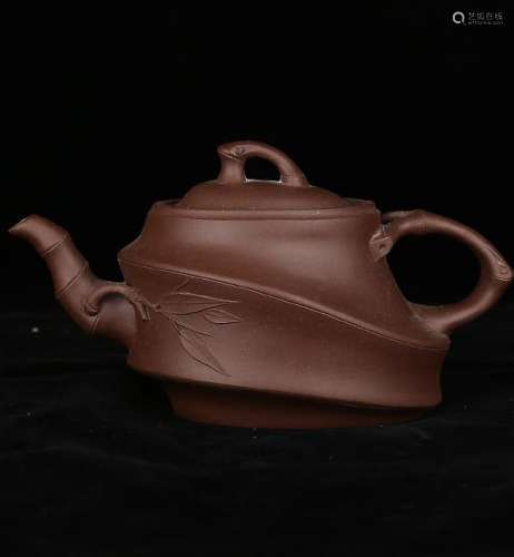 Zisha Tea Pot With Mark