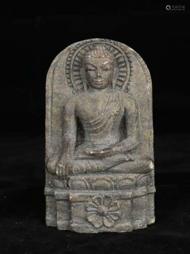 Carved Stone Buddha