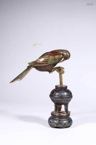 CLOISONNE PARROT