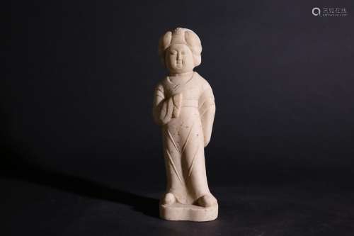 A Chinese Carved Stone Figure
